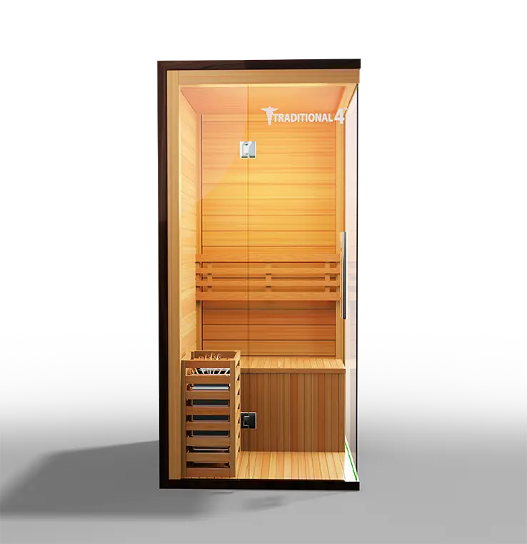 Medical Breakthrough Saunas Traditional 4™ 1 Person Indoor Steam Sauna - Fitness Recovery Lab