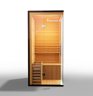 Medical Breakthrough Saunas Traditional 4™ 1 Person Indoor Steam Sauna - Fitness Recovery Lab