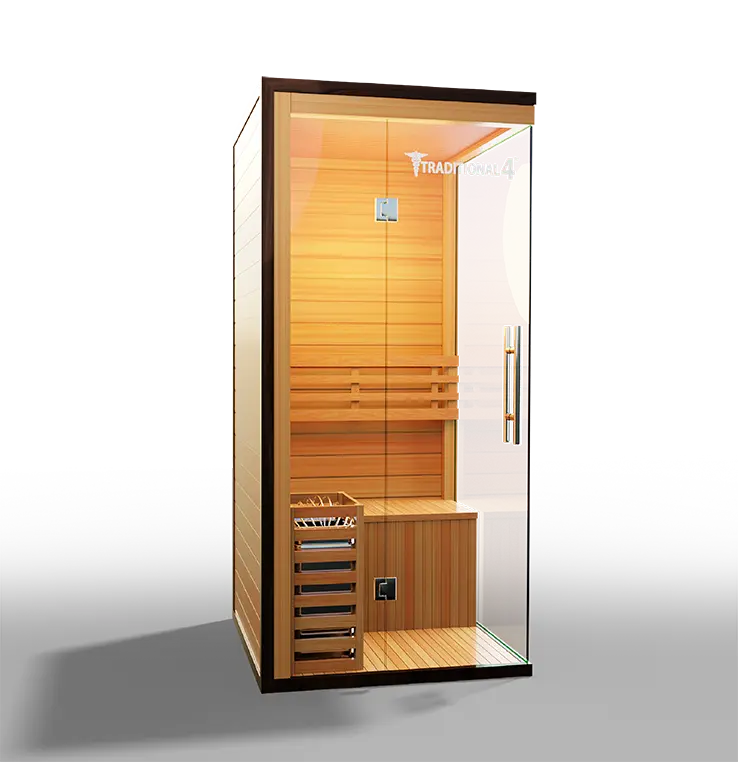 Medical Breakthrough Saunas Traditional 4™ 1 Person Indoor Steam Sauna - Fitness Recovery Lab
