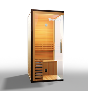 Medical Breakthrough Saunas Traditional 4™ 1 Person Indoor Steam Sauna - Fitness Recovery Lab