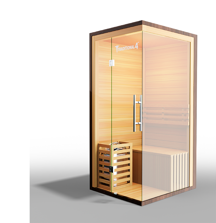 Medical Breakthrough Saunas Traditional 4™ 1 Person Indoor Steam Sauna - Fitness Recovery Lab