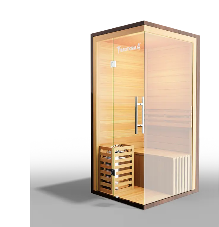 Medical Breakthrough Saunas Traditional 4™ 1 Person Indoor Steam Sauna - Fitness Recovery Lab