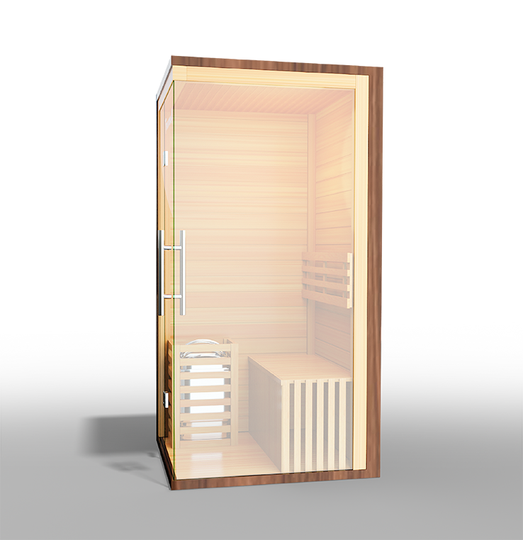 Medical Breakthrough Saunas Traditional 4™ 1 Person Indoor Steam Sauna - Fitness Recovery Lab