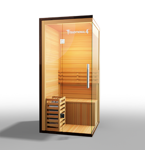 Medical Breakthrough Saunas Traditional 4™ 1 Person Indoor Steam Sauna - Fitness Recovery Lab
