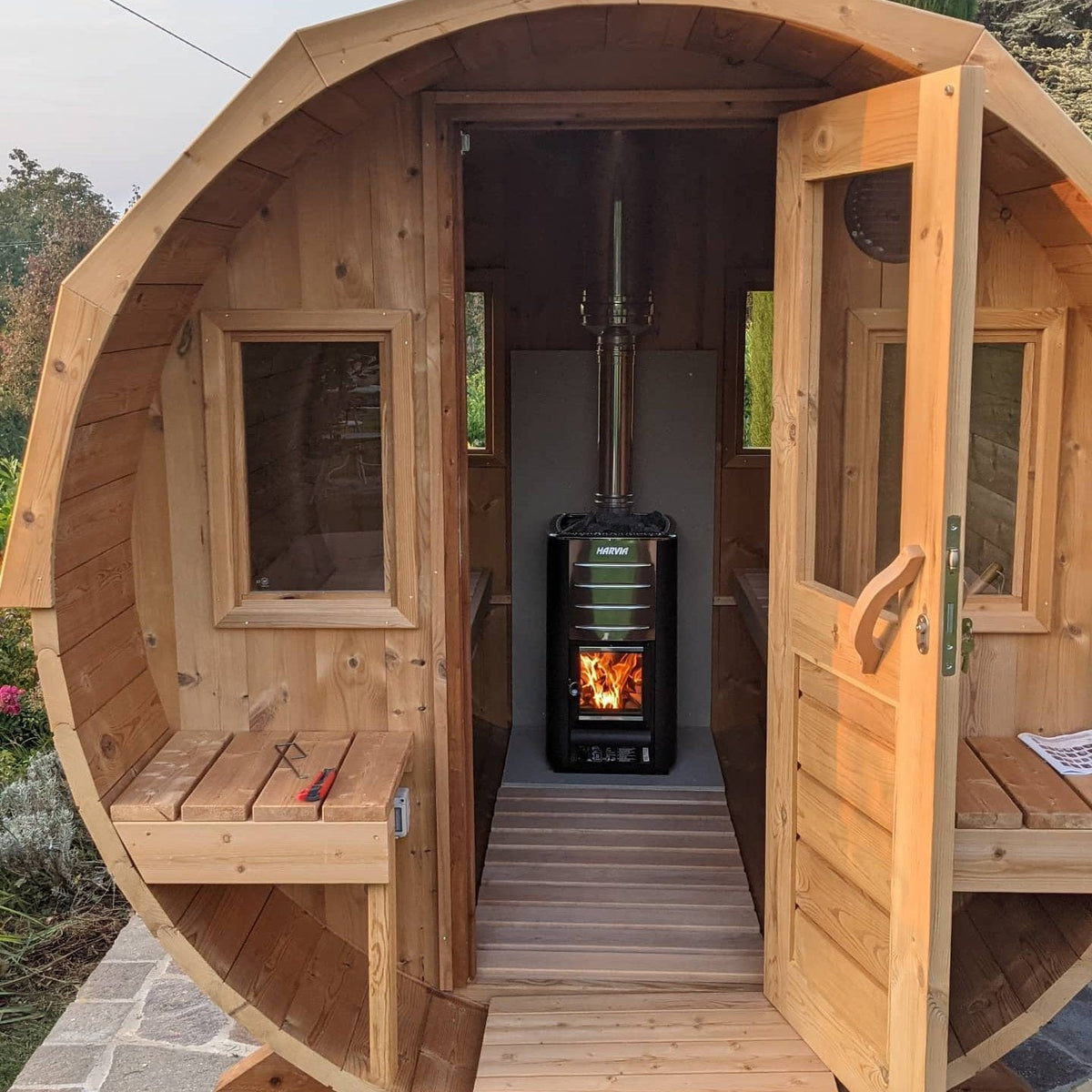 Harvia M3 16.5kW Wood Burning Sauna Stove - image 9