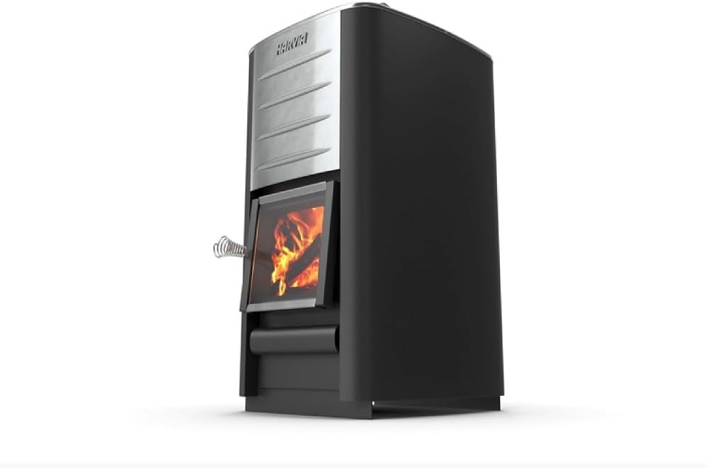 Harvia M3 Wood Burning Sauna Stove with Chimney Kit - 16.5kW