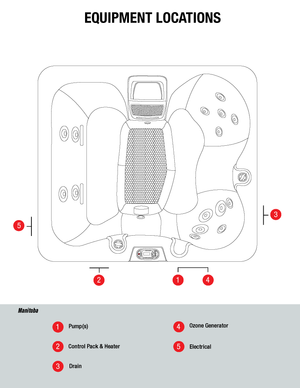 Canadian Spa Manitoba 2-4 Person Luxury Hot Tub - Fitness Recovery Lab