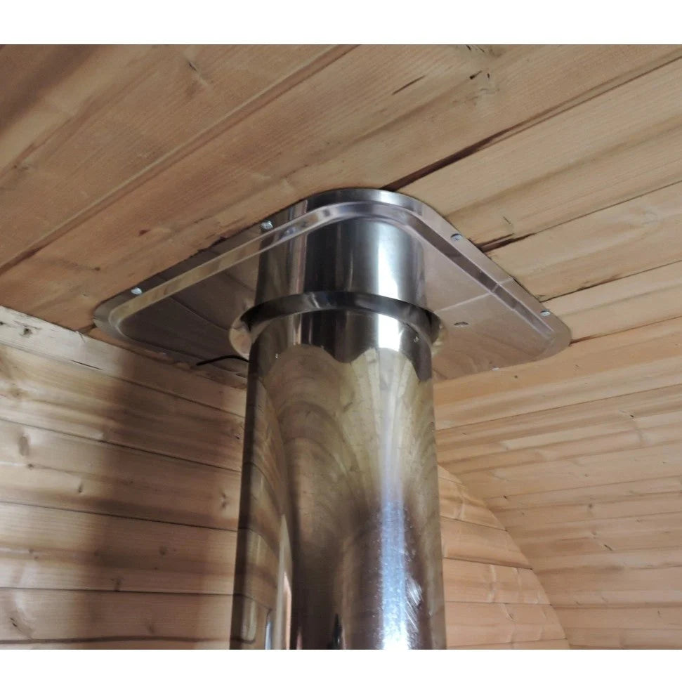 Harvia Chimney Kit for Wood-Burning Stove / Heater WHP1500, 1500mm, Stainless Steel - Fitness Recovery Lab