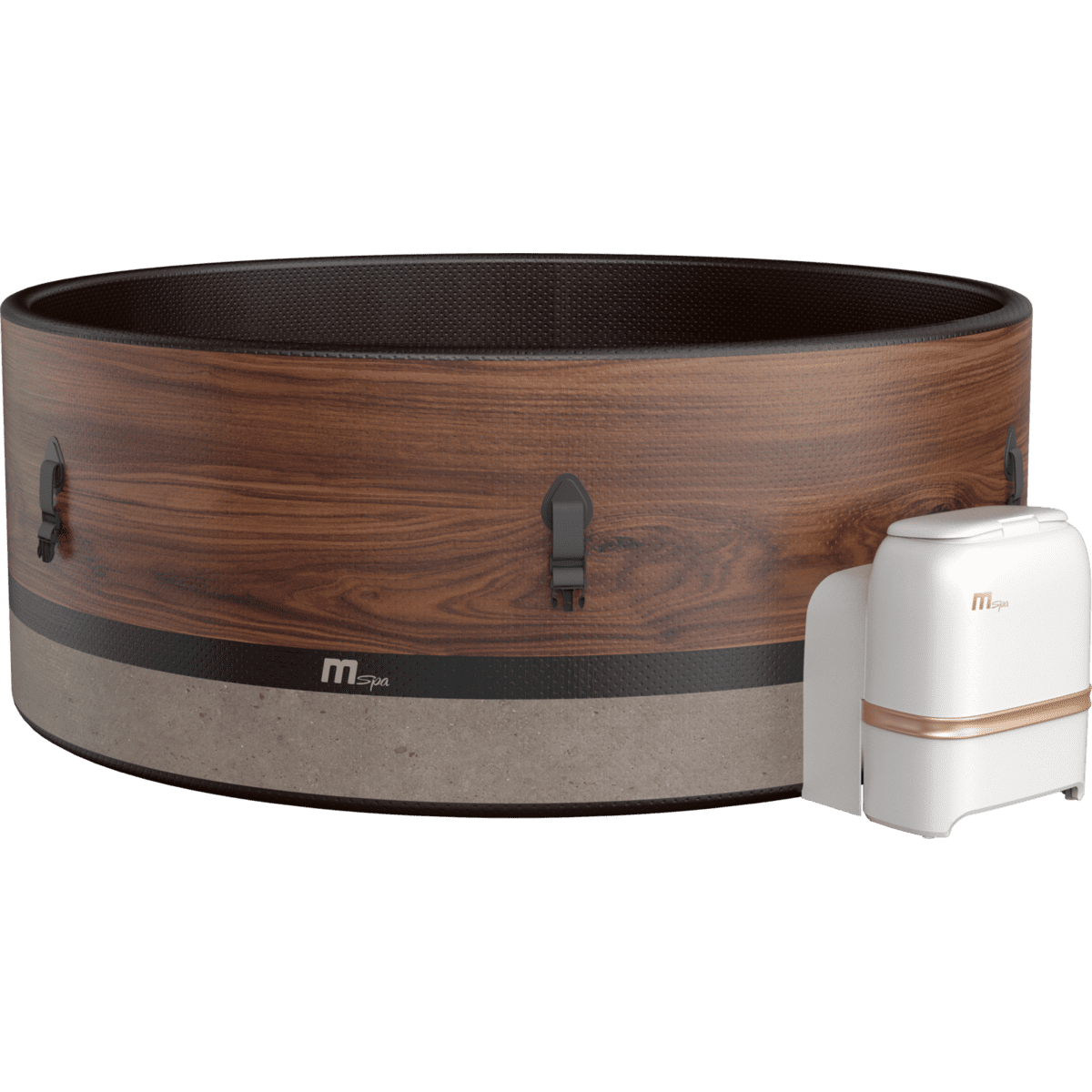 MSPA FRAME Duet Round 2-6 Person Inflatable Hot Tub Spa