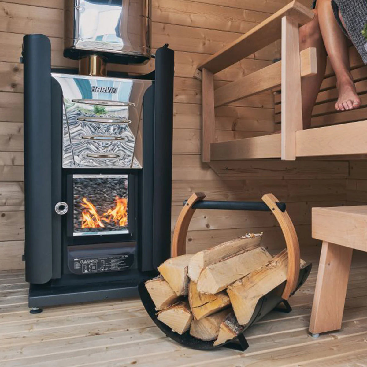 Harvia Pro 20 Wood-Burning 24kW Sauna Stove | WK200