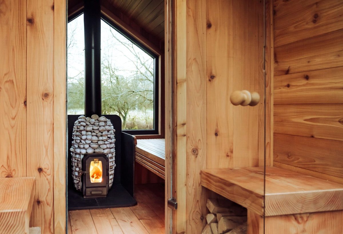 HUUM Thru-Wall Sauna Wood Stove Chimney Kit
