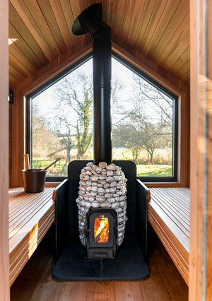 HUUM HIVE WOOD Wood-burning Sauna Stove / Heater 13 / 17 kW - Fitness Recovery Lab