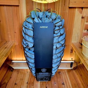 Harvia Spirit Premium Electric Heater Package w/ WiFi and Digital Controller and Stones