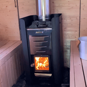 Harvia M3 16.5kW Wood Burning Sauna Stove - view 4