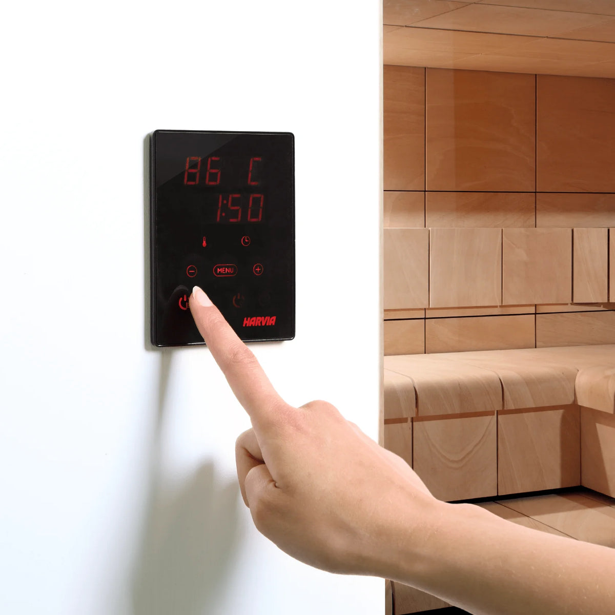Harvia Xenio WiFi Digital Sauna Heater Temperature Control &amp; Power Unit | CX30