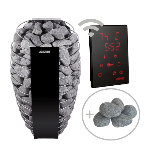 Harvia Spirit WiFi Electric Heater Package - Fitness Recovery Lab