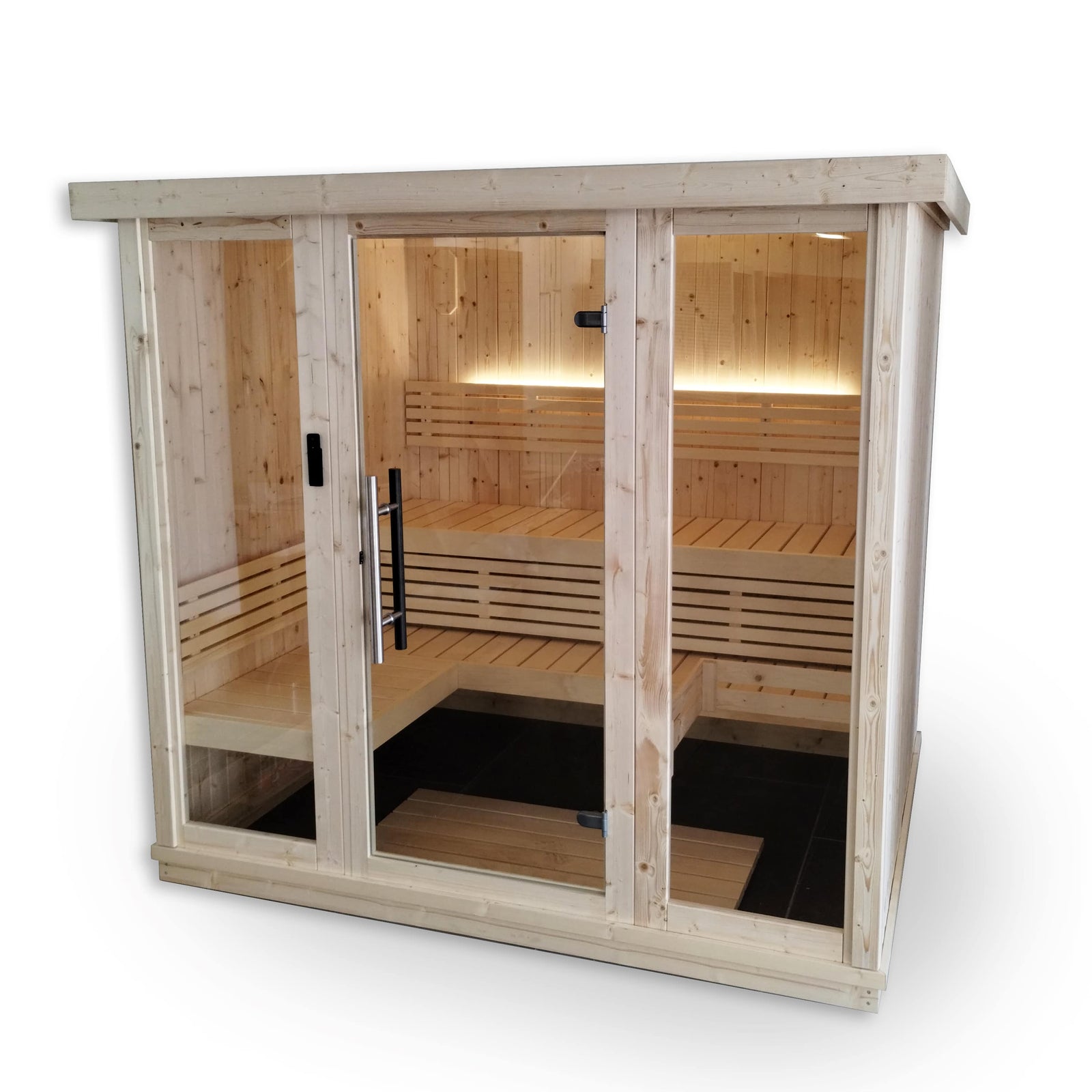 SaunaLife 4-6 Person Traditional Indoor Sauna | Model X7