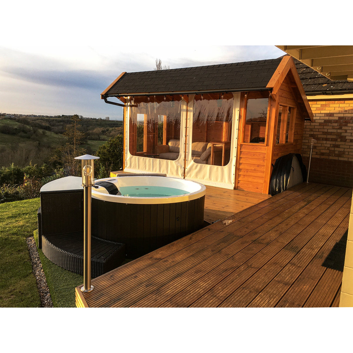 Canadian Spa Okanagan 2-4 Person Luxury Hot Tub - Fitness Recovery Lab