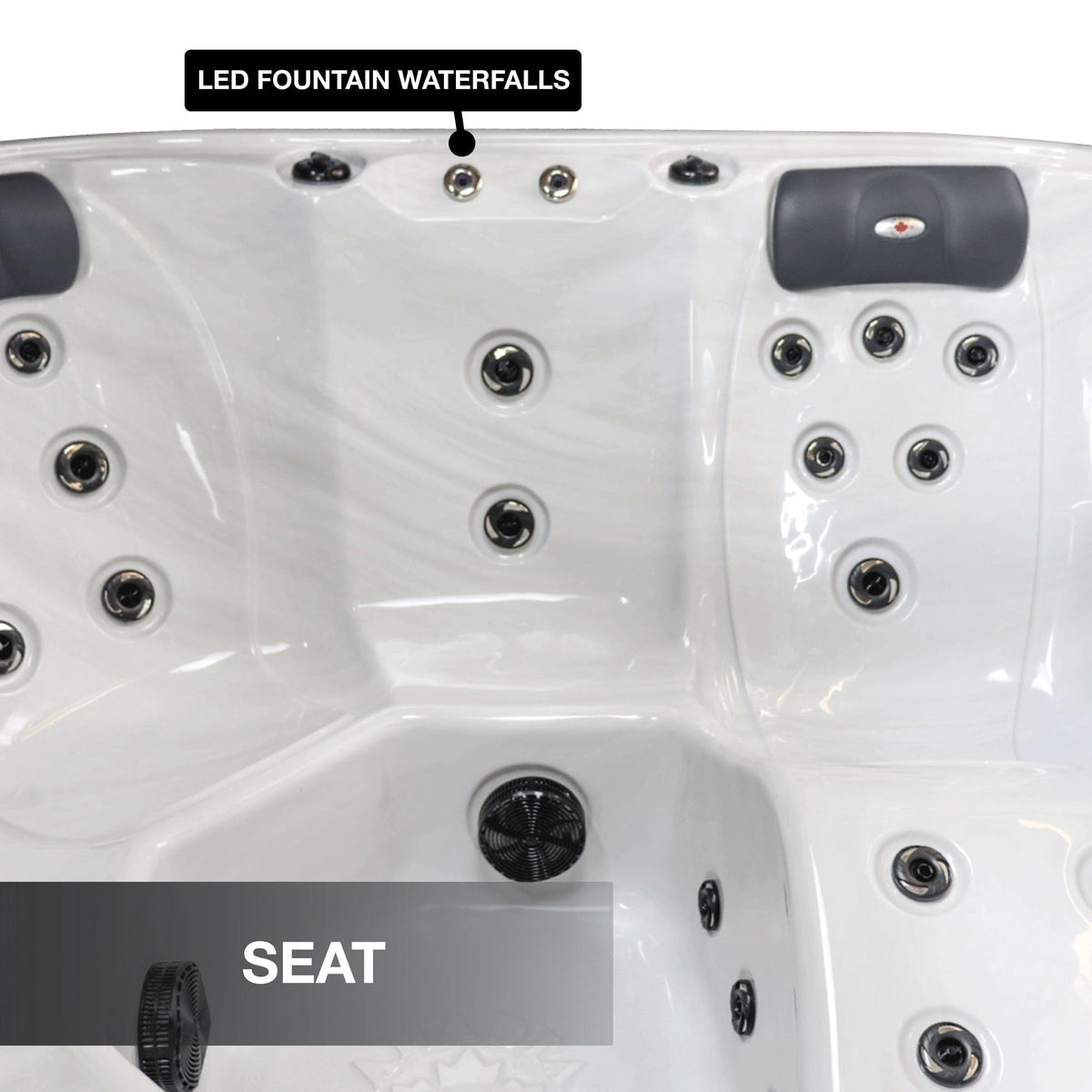 Canadian Spa Cambridge 2-6 Person Luxury Hot Tub - Fitness Recovery Lab