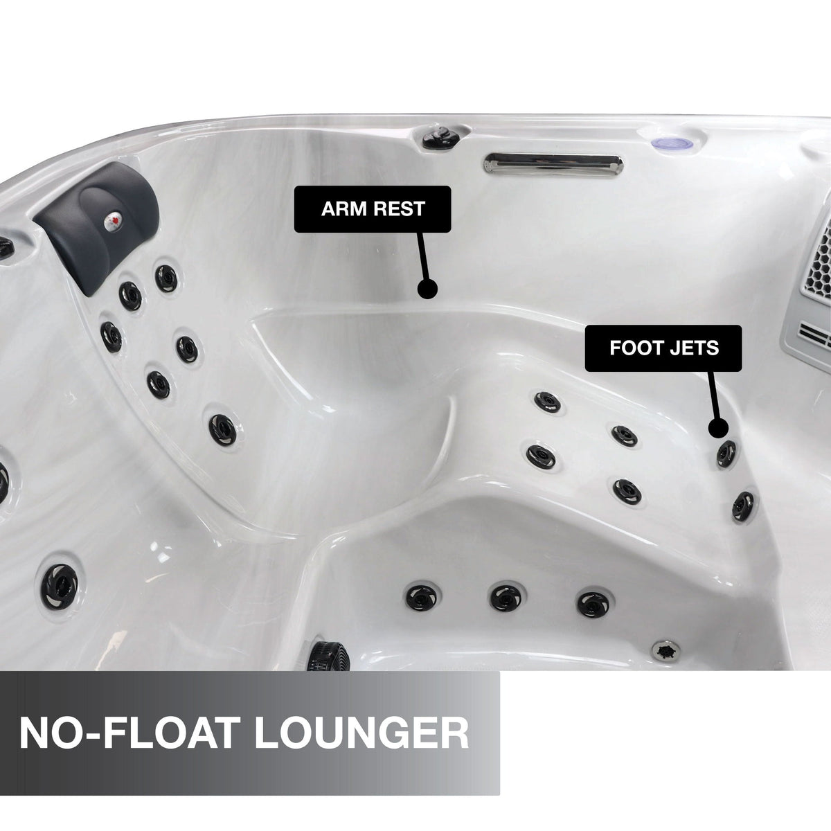 Canadian Spa Cambridge 2-6 Person Luxury Hot Tub - Fitness Recovery Lab