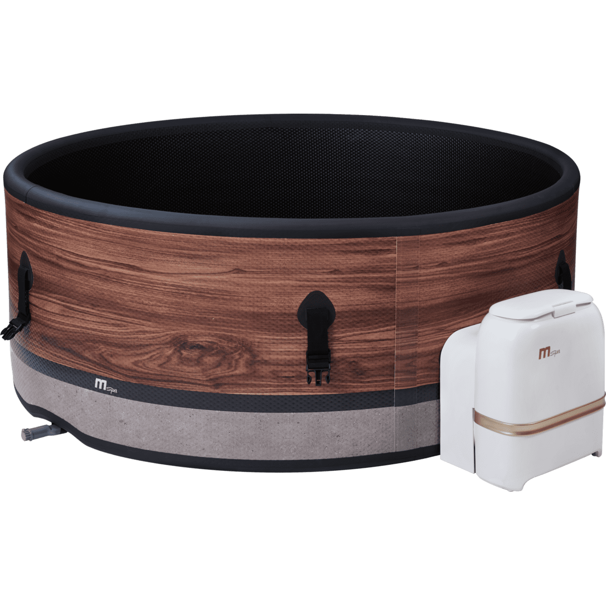 MSPA FRAME Duet Round 2-6 Person Inflatable Hot Tub Spa