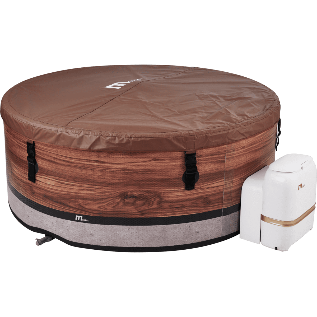 MSPA FRAME Duet Round 2-6 Person Inflatable Hot Tub Spa