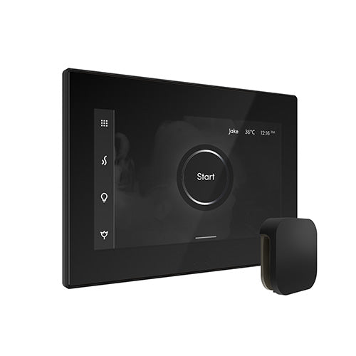 Mr. Steam iSteamX Steam Shower Control and Aroma Glass SteamHead