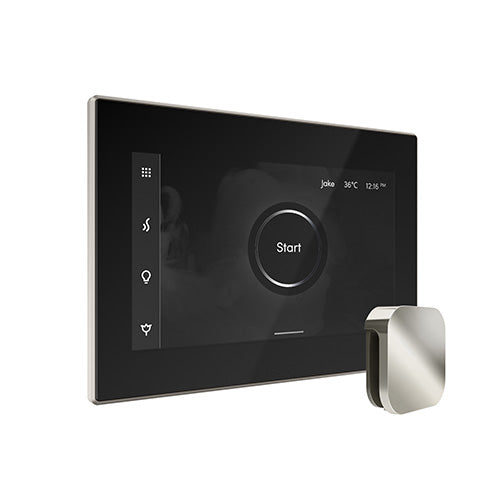 Mr. Steam iSteamX Steam Shower Control and Aroma Glass SteamHead
