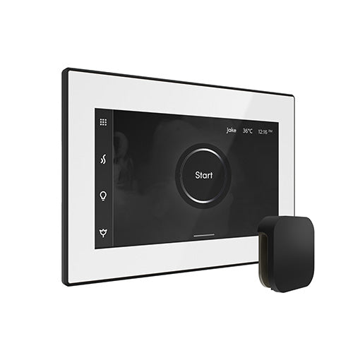 Mr. Steam iSteamX Steam Shower Control and Aroma Glass SteamHead