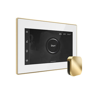 Mr. Steam iSteamX Steam Shower Control and Aroma Glass SteamHead