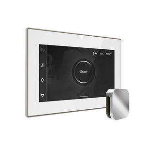 Mr. Steam iSteamX Steam Shower Control and Aroma Glass SteamHead