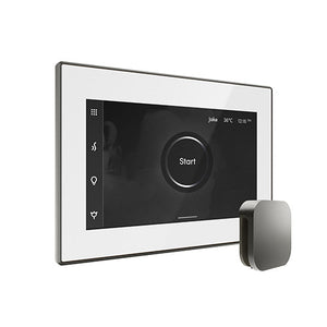 Mr. Steam iSteamX Steam Shower Control and Aroma Glass SteamHead