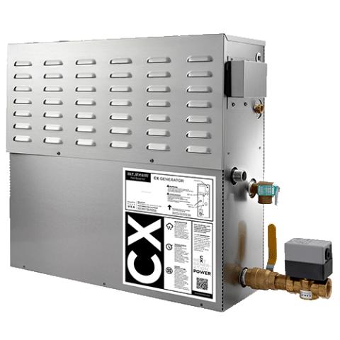 Mr. Steam CX Steam Generator Package | For 100 to 1000 Cubic Feet Steam Rooms