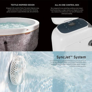 MSpa Cocoon 2-6 Person Luxury Hot Tub Spa | 120V Plug & Play