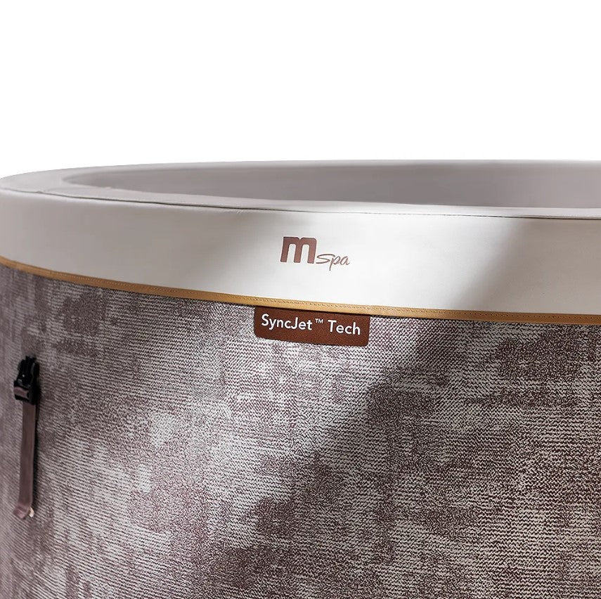 MSpa Cocoon 2-6 Person Luxury Hot Tub Spa | 120V Plug &amp; Play