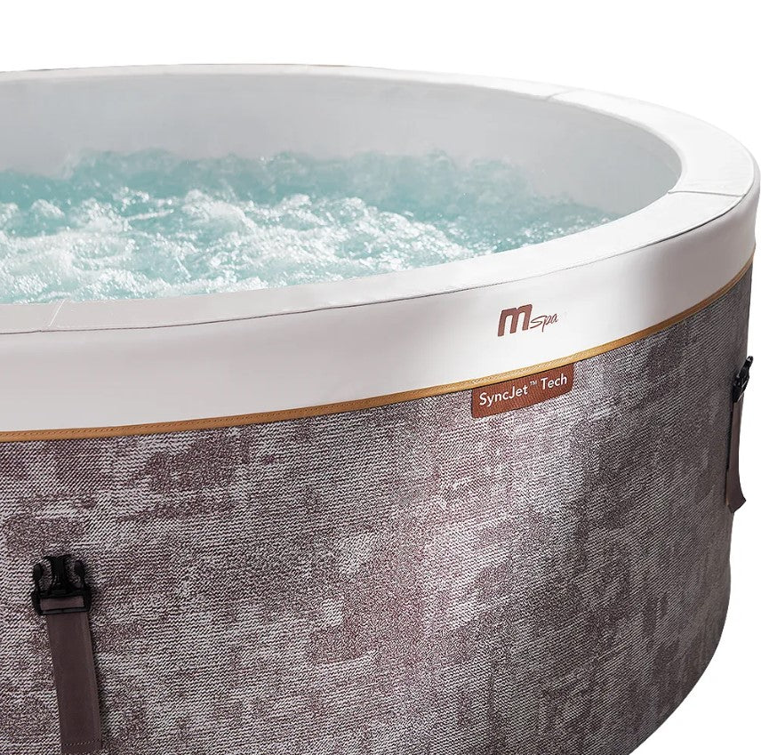 MSpa Cocoon 2-6 Person Luxury Hot Tub Spa | 120V Plug &amp; Play