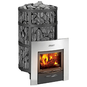 Harvia Legend 240 Duo 21kW Wood Burning Sauna Stove/Fireplace Combo | WK240LDLUX - Fitness Recovery Lab