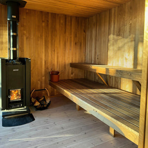 Harvia Linear 16 Wood Burning 17.9kW Sauna Stove - image 7