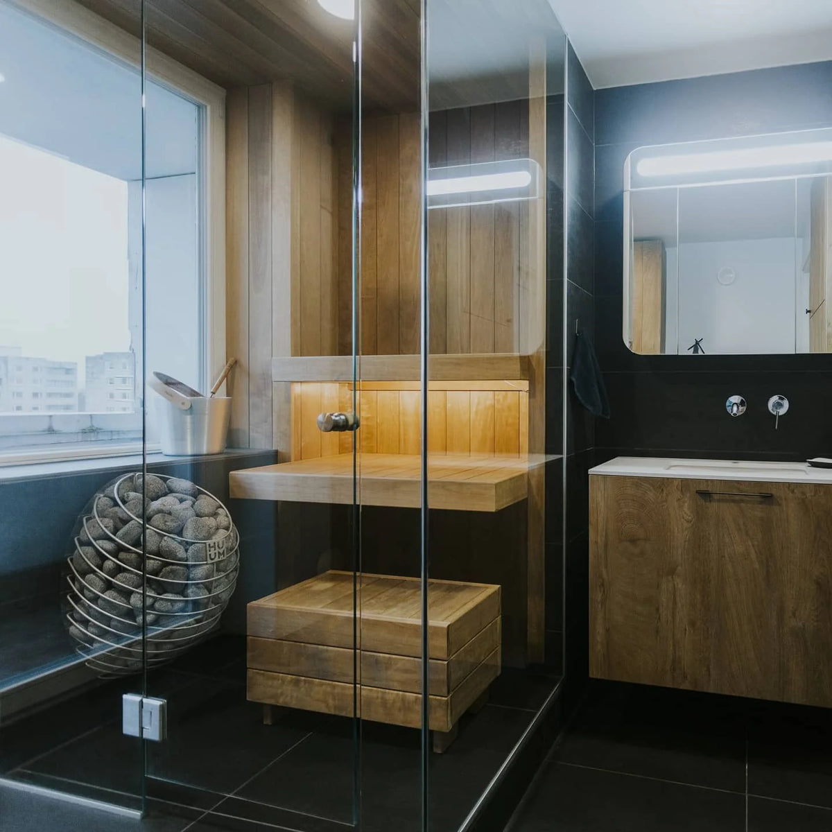 HUUM DROP 4.5/6/7.5/9kW Premium Electric Sauna Heater | WiFi Compatible