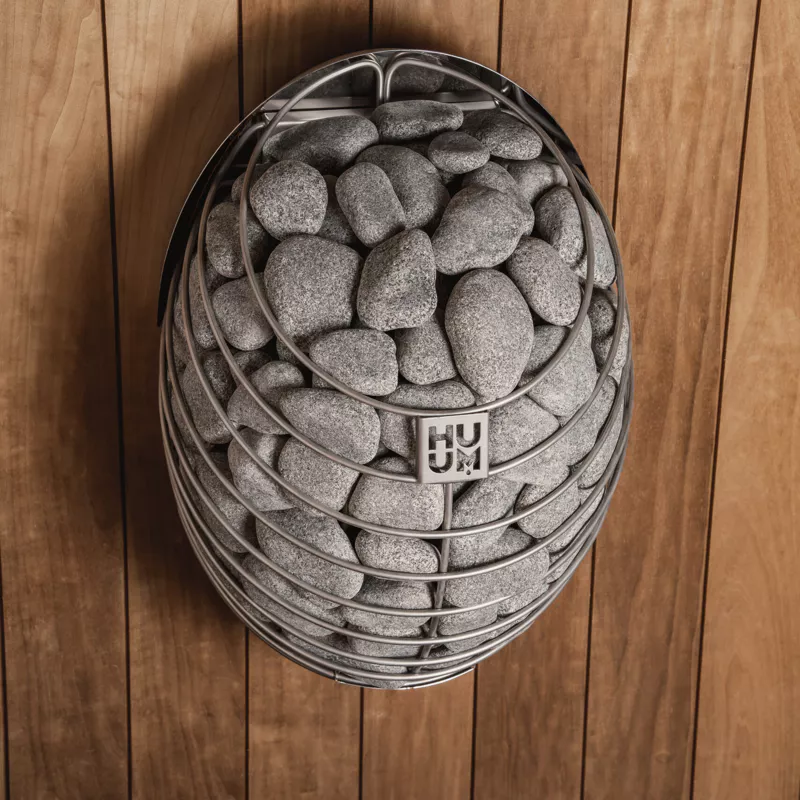 HUUM Drop Electric Sauna Heater Package with UKU Controls &amp; Stones