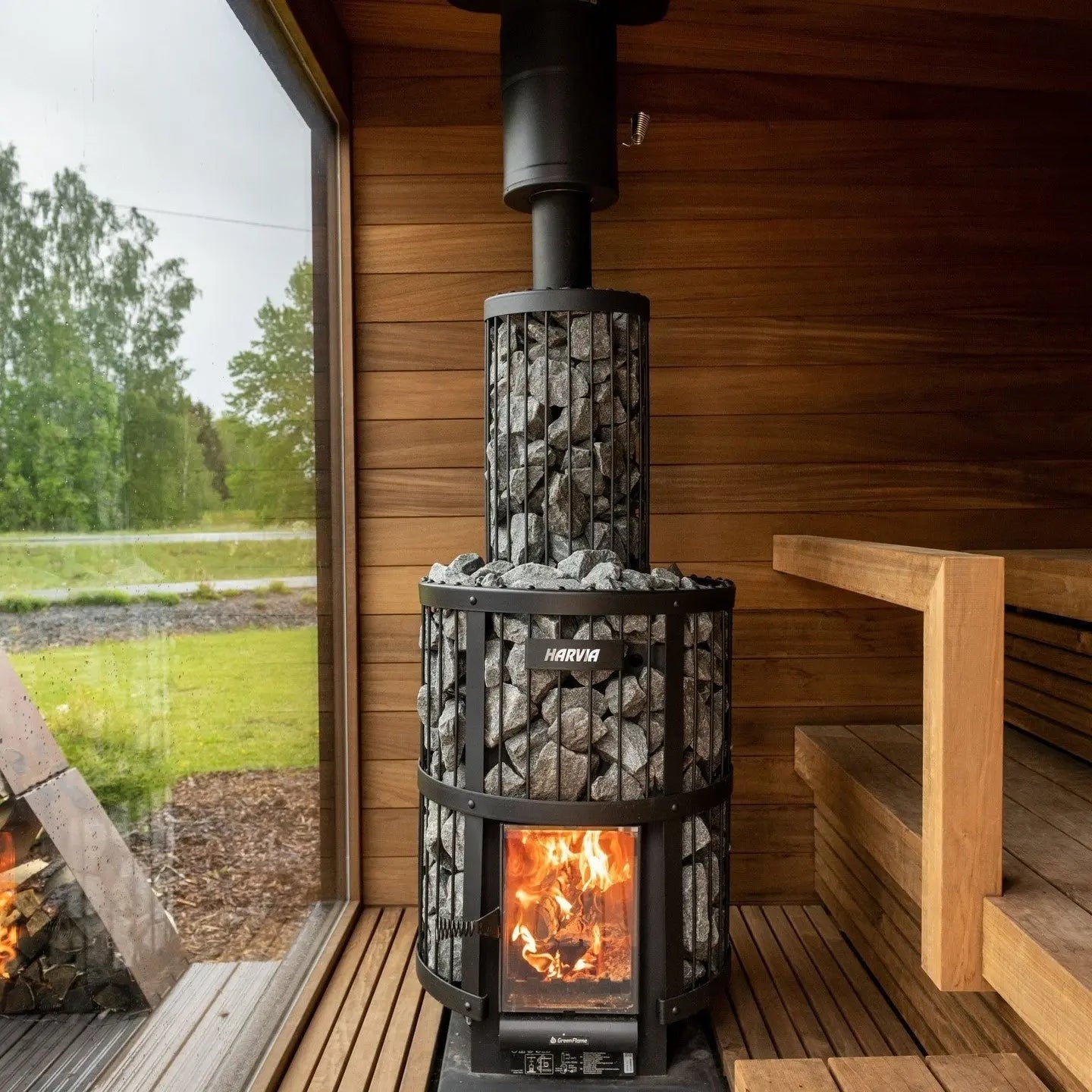 Harvia Legend 240 21kW Wood Burning Sauna Stove / Heater | Fitness