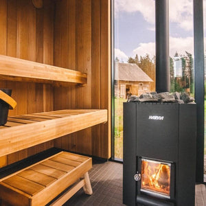Harvia Linear 16 Wood Burning 17.9kW Sauna Stove - image 12