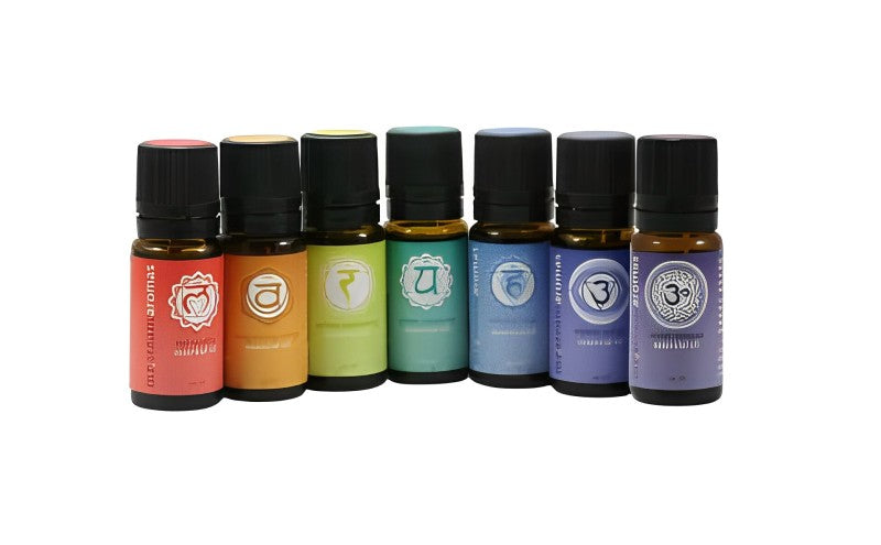 Mr. Steam MSCHAKRA7 Chakra Blend Essential Oil 7-Pack, 10ml Bottles