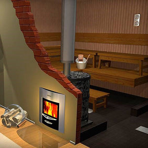 Harvia Legend 300 Duo Wood-Burning Sauna Stove / Heater