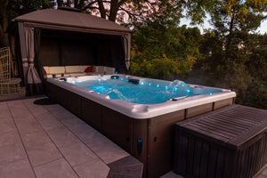 Canadian Spa St. Lawrence 16ft 15-Person Luxury Swim Spa - Fitness Recovery Lab