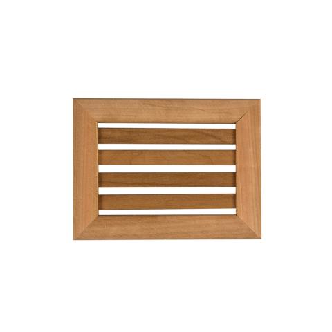 Thermo-Aspen Sauna Room Vent Grille, 7.5&quot; x 5.9&quot;
