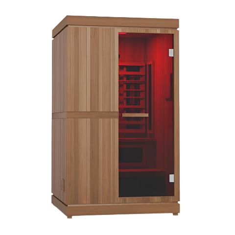 Finnmark Trinity 2-Person Hybrid Infrared &amp; Traditional Steam Sauna &amp; Red Light Therapy | FD-4
