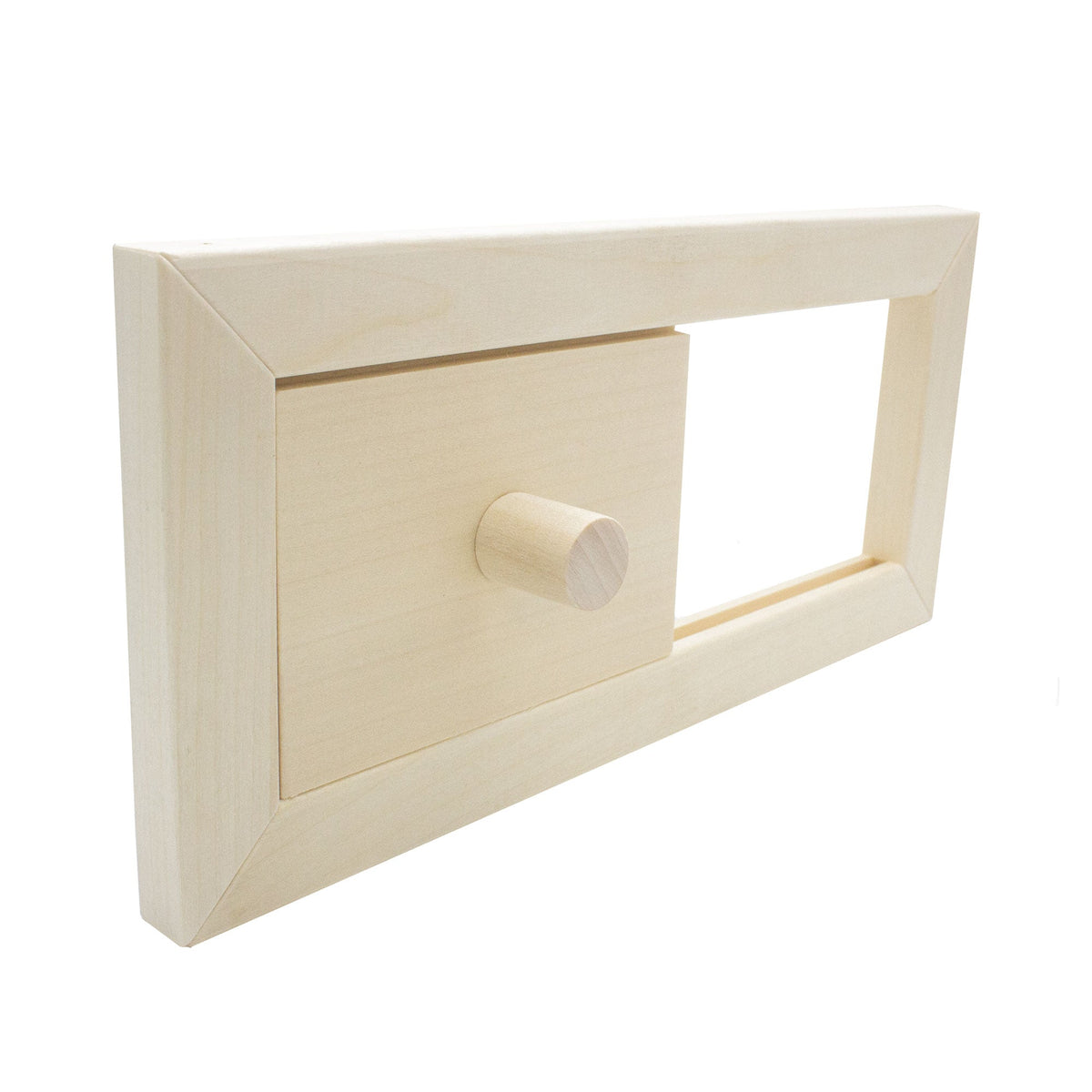Aspen Sauna Room Vent with Sliding Gate, 11&quot; x 5.2&quot;