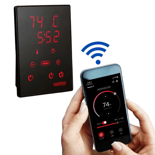 Harvia Xenio WiFi Digital Sauna Heater Temperature Control & Power Unit | CX30