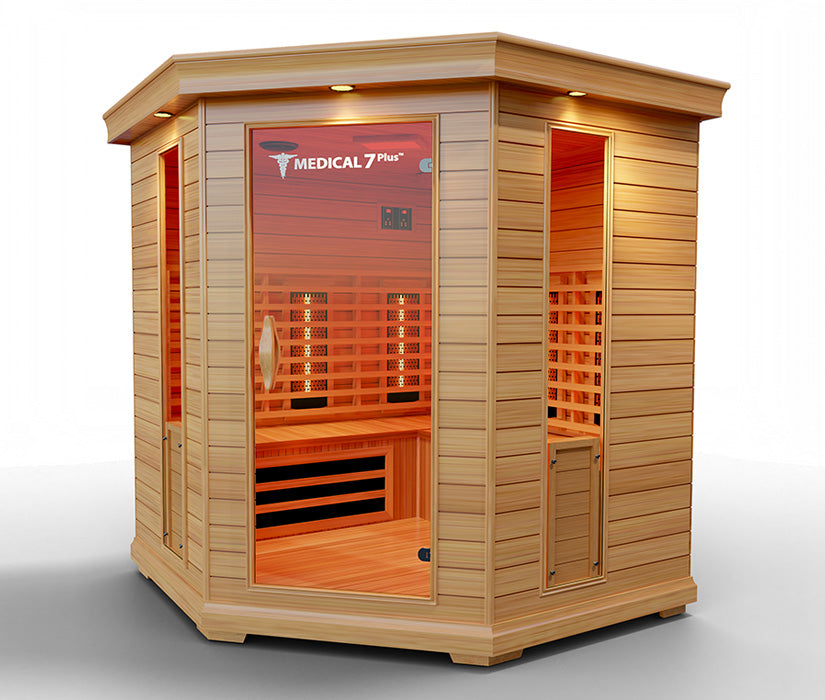 Medical 7 Plus Full Spectrum Infrared Sauna - Fitness Recovery Lab
